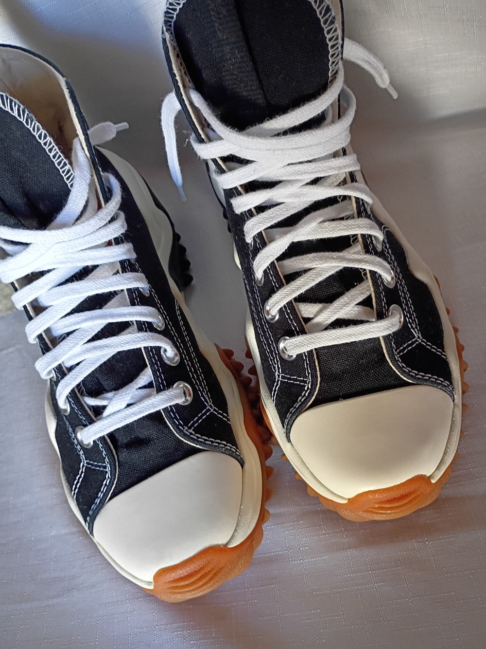 Converse Run Star Motion Platform Unisex Men's 7.5 -Women's 9  Black & Gum - Picture 10 of 12